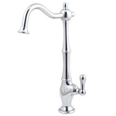 KINGSTON BRASS KS1191AL Heritage Cold Water Filtration Faucet, Polished Chrome,0.25