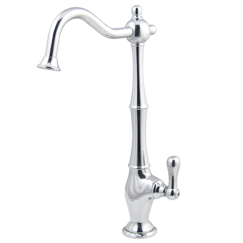 KINGSTON BRASS KS1191AL Heritage Cold Water Filtration Faucet, Polished Chrome,0.25