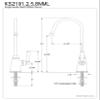 KINGSTON BRASS KS2192NML Magellan Cold Water Filtration Faucet, Polished Brass view 2