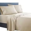 Clara Clark  Supreme 1500 Collection 4pc Bed Sheet Set - King Size, Beige Cream view 1
