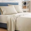 Clara Clark  Supreme 1500 Collection 4pc Bed Sheet Set - King Size, Beige Cream view 2