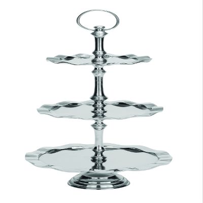 Deco 79 Metal 3-Tier Stand, 26 by 12-Inch