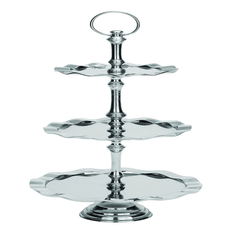 Deco 79 Metal 3-Tier Stand, 26 by 12-Inch