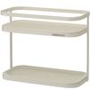 Risu Liberalista Regular Spice Rack, 2 Tiers, White, 9.3 x 4.5 x 7.3 inches (23.5 x 11.6 x 18.5 cm) view 1