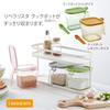 Risu Liberalista Regular Spice Rack, 2 Tiers, White, 9.3 x 4.5 x 7.3 inches (23.5 x 11.6 x 18.5 cm) view 3