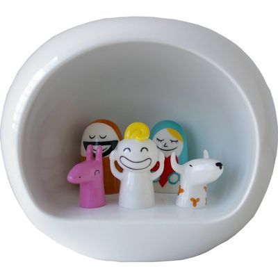 Alessi Presepe Figurine Color: White