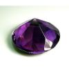 Diamond Jewel Paperweight Amethyst Round Cut 100mm view 3