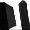 (400) 7" Record Divider Cards - SLOPED - Black, Standard 20mil - 7" x 8 1/2" - #07NS85BK20DI view 1