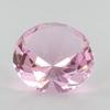 2.25" Pink Color Glass Crystal Diamond Shaped Paperweight view 2