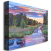 Trademark Fine Art Moody River Canvas Wall Art by David Lloyd Glover, 18 by 24-Inch view 2