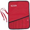 Red Canvas 10-Pocket Tool Roll view 1