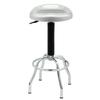 Seville Classics Stainless Steel Pneumatic Contoured Seat Work Stool view 1