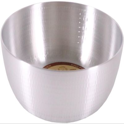 Aluminum Hammered Yatko Pot with Scale 10.6 inches (27 cm)