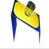 Dycem 50-1590Y Non-Slip Rectangular Pad, 7-1/4" x 10", Yellow view 2