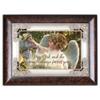 Cottage Garden May God and His Angels Burlwood Jewelry Music Box Plays Amazing Grace view 2