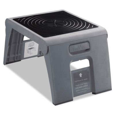 CRAMER - STEPSTOOL,1UP FOLDING,GY
