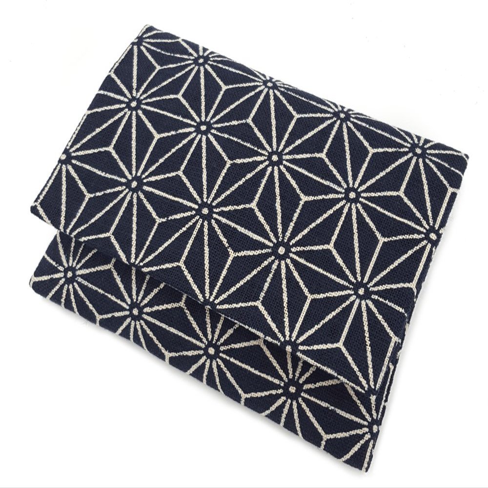 Handmade Workshop FUJITA Pocket Tissue Case [Made in Japan] Hemp Leaf Pattern with Pocket Tissue Pocket Tissue Holder Handmade Japanese Pattern Japanese Accessories