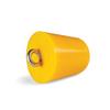 PIG Conical Drain Plug, Fits 3.5" Dia Drains, Long-Term Use, 3.5" Dia x 5.5" H, Yellow, PLR281 view 1