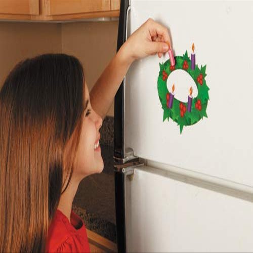 Advent Wreath Magnet Set