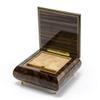 Sweet 16 Centered in Gold Wreath Sorrento Inlaid Music Jewelry Box - Many Songs to Choose - La Traviata view 2