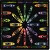 Flagship Carpets All Mixed Up Educational Rug for Children's Classroom Carpet, Playroom, Kids Bedroom Mat or Teacher Room Rug, 10'6" x 13'2", Black view 1