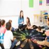 Flagship Carpets All Mixed Up Educational Rug for Children's Classroom Carpet, Playroom, Kids Bedroom Mat or Teacher Room Rug, 10'6" x 13'2", Black view 3
