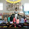 Flagship Carpets All Mixed Up Educational Rug for Children's Classroom Carpet, Playroom, Kids Bedroom Mat or Teacher Room Rug, 10'6" x 13'2", Black view 4