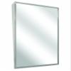 Bradley 740-018360 Float Glass Fixed Tilt Mirror with Welded Corners, 18" Width x 36" Height view 1