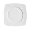 CAC RCN-SQ6 Bright White Clinton Round in Square Plate 6 7/8" - 36/Case view 1
