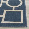 SAFAVIEH Washable Rug Outdoor Courtyard Collection - 7'10" Square, Red & Bone, Non-Shedding & Easy Cleaning, Ideal for Patio, Backyard, Mudroom (CY6925-248) view 4