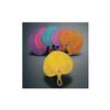 10" COLORED RAFFIA FANS - Party Supplies - 12 Pieces view 1