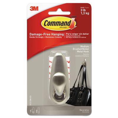 HOOK;COAT;NICKEL
