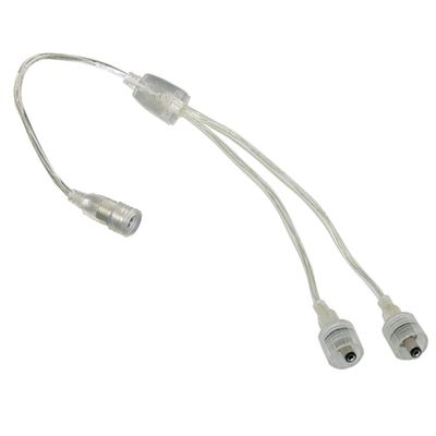 Jesco Lighting DL-PS-W-2Y Accessory - 13" 2 Way Power Splitter, White Finish