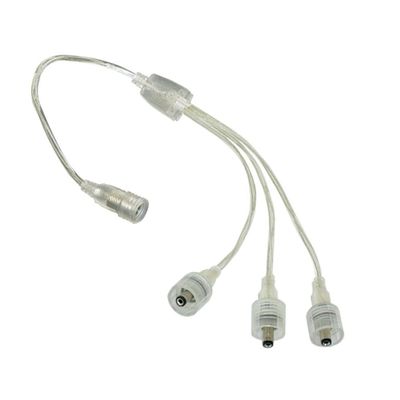 Jesco Lighting DL-PS-W-3Y Accessory - 13" 3 Way Power Splitter, White Finish