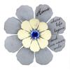 Fetco Home Decor Alder Wall Art Piece, Home Where Life Begins and Love Never Ends Flower view 1