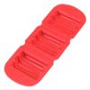 Asahi AY-R Soft Food Silicone Mold, Vegetable Mold (Red) view 1