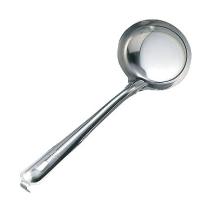 18-0 Ladle, 3.6 inches (9.2 cm), 3.5 fl oz (90 cc), Matching Handle (with Key)