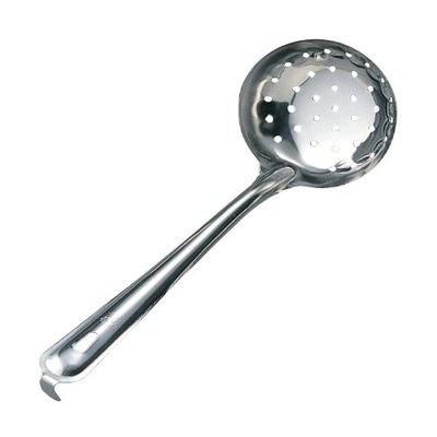 18-0 Perforated Ladle, 4.1 inches (10.5 cm), Matching Handle (with Key)