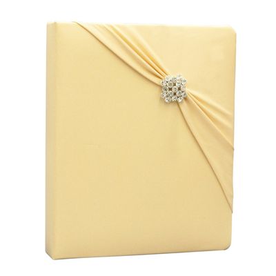 Ivy Lane Design Garbo Collection Wedding Memory Book, Lemon Yellow