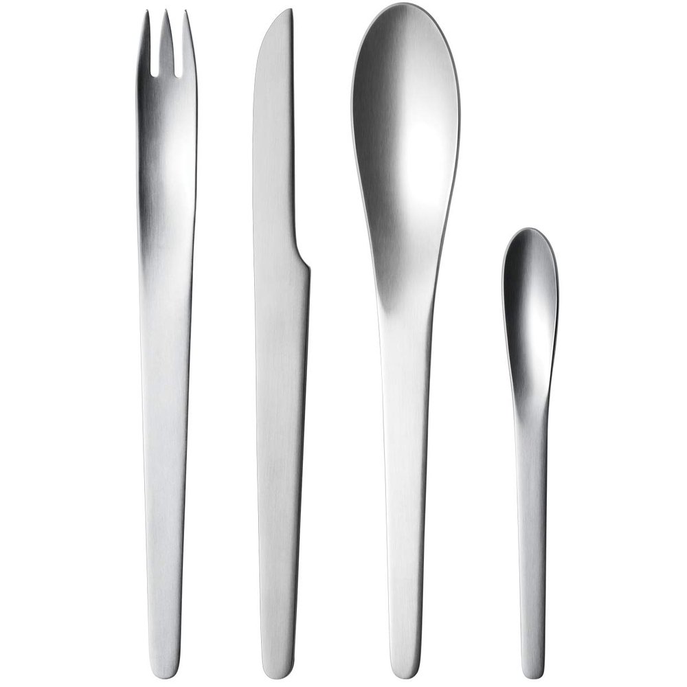 Georg Jensen Cutlery Set, 8.1 x 19 x 26.2 cm, Stainless Steel