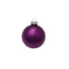 12ct Shiny Purple Glass Ball Christmas Ornaments 2.75" (70mm) view 1