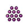 12ct Shiny Purple Glass Ball Christmas Ornaments 2.75" (70mm) view 2