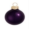 12ct Pearl Purple Glass Ball Christmas Ornaments 2.75" (70mm) view 1