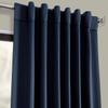 HPD Half Price Drapes Room Darkening Curtains 120 Inches Long for Bedroom & Living Room (1 Panel), 50 X 120, Navy Blue view 3