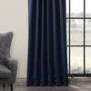 HPD Half Price Drapes Room Darkening Curtains 120 Inches Long for Bedroom & Living Room (1 Panel), 50 X 120, Navy Blue view 4