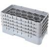 Cambro 17 Comp. Glass Rack, Half Size, 10-1/8" H Max. Soft Gray 17HS958-151 view 1
