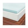 Expandable Cover and Classic Comfort Pillow Included with King 1 Inch Soft Sleeper 6.5 Visco Elastic Memory Foam Mattress Topper USA Made view 1