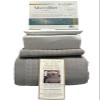 7- Pcs Bed Spread Set- California King- Grey-Checkered Quilted Wrinkle-Free Microfiber Includes 3-Pcs Coverlets Set and 4-Pcs Sheet Set view 2
