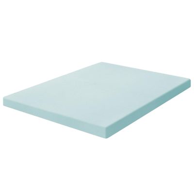 Expanda Mattress Pad Cover, Classic Contour Pillow and Cal-King 3 Inch Thick 4 Pound Density Visco Elastic Memory Foam Mattress Bed Topper Made in The USA