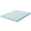 Expanda Mattress Pad Cover, Classic Contour Pillow and Cal-King 3 Inch Thick 4 Pound Density Visco Elastic Memory Foam Mattress Bed Topper Made in The USA view 1